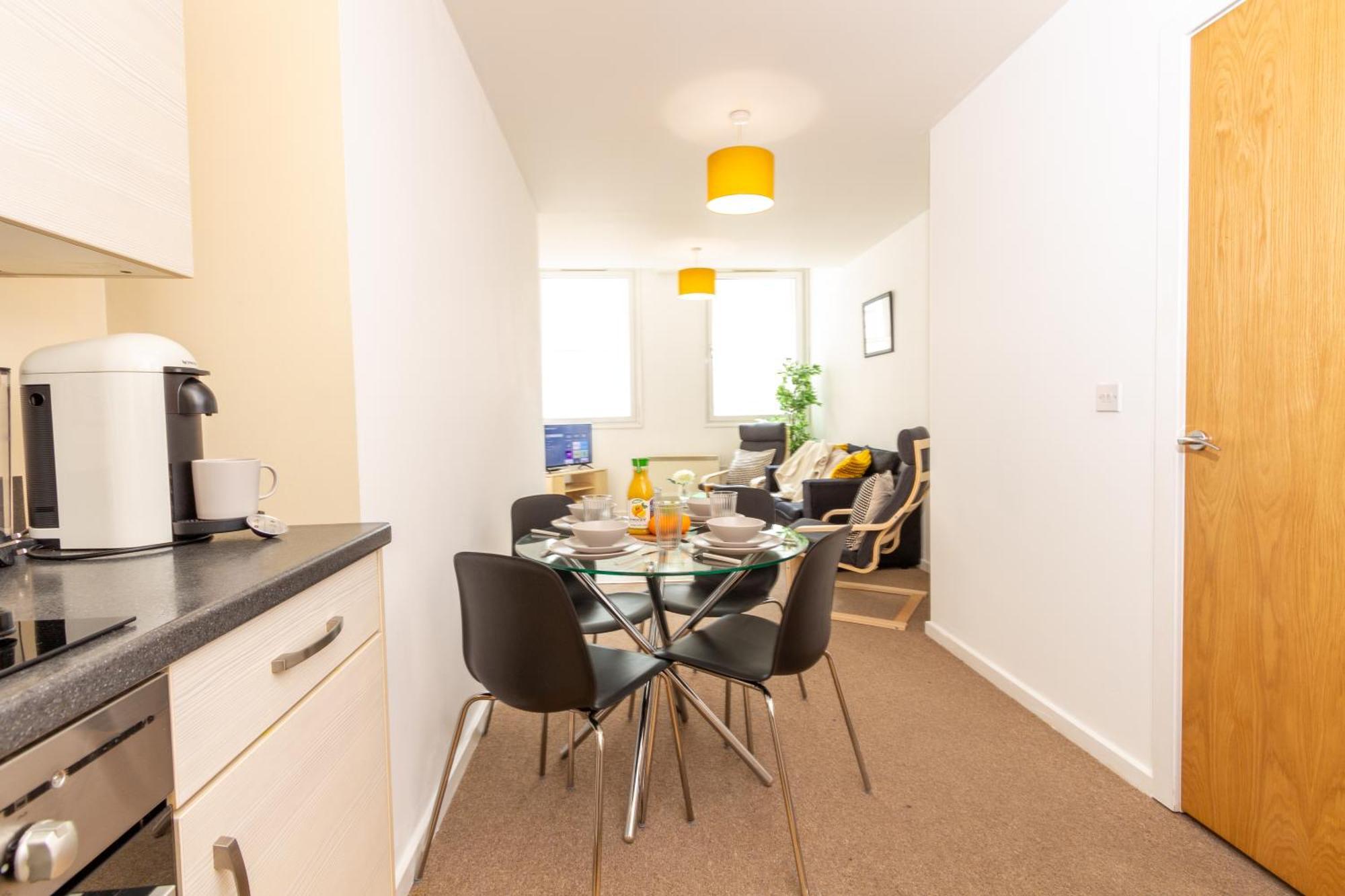 Comfy Chic 2Bed Apartment In Sheffield City Centre Exterior photo