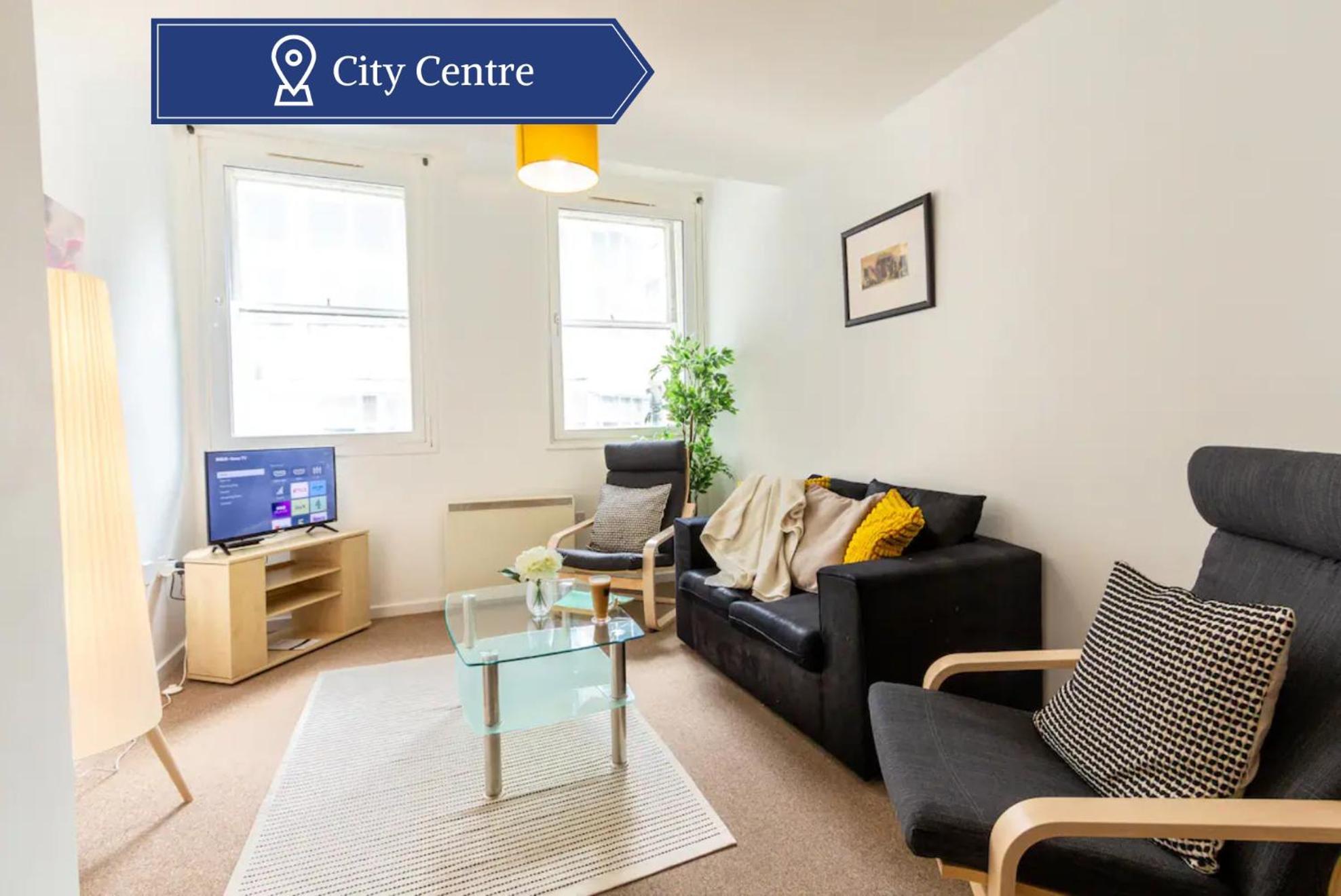 Comfy Chic 2Bed Apartment In Sheffield City Centre Exterior photo